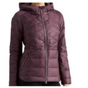 Athleta Down With It Jacket 800 Fill Size S Chianti